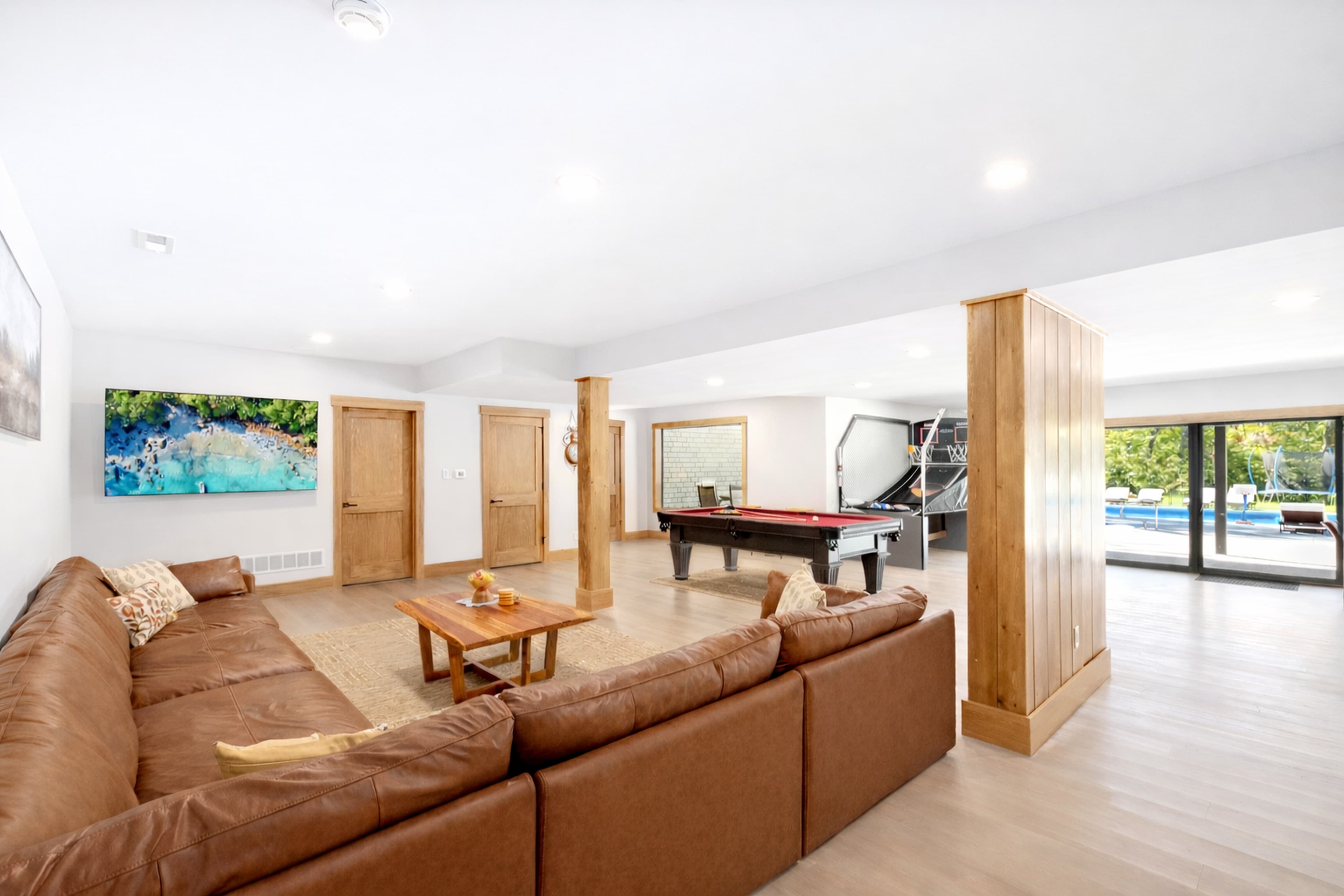 Game room overview