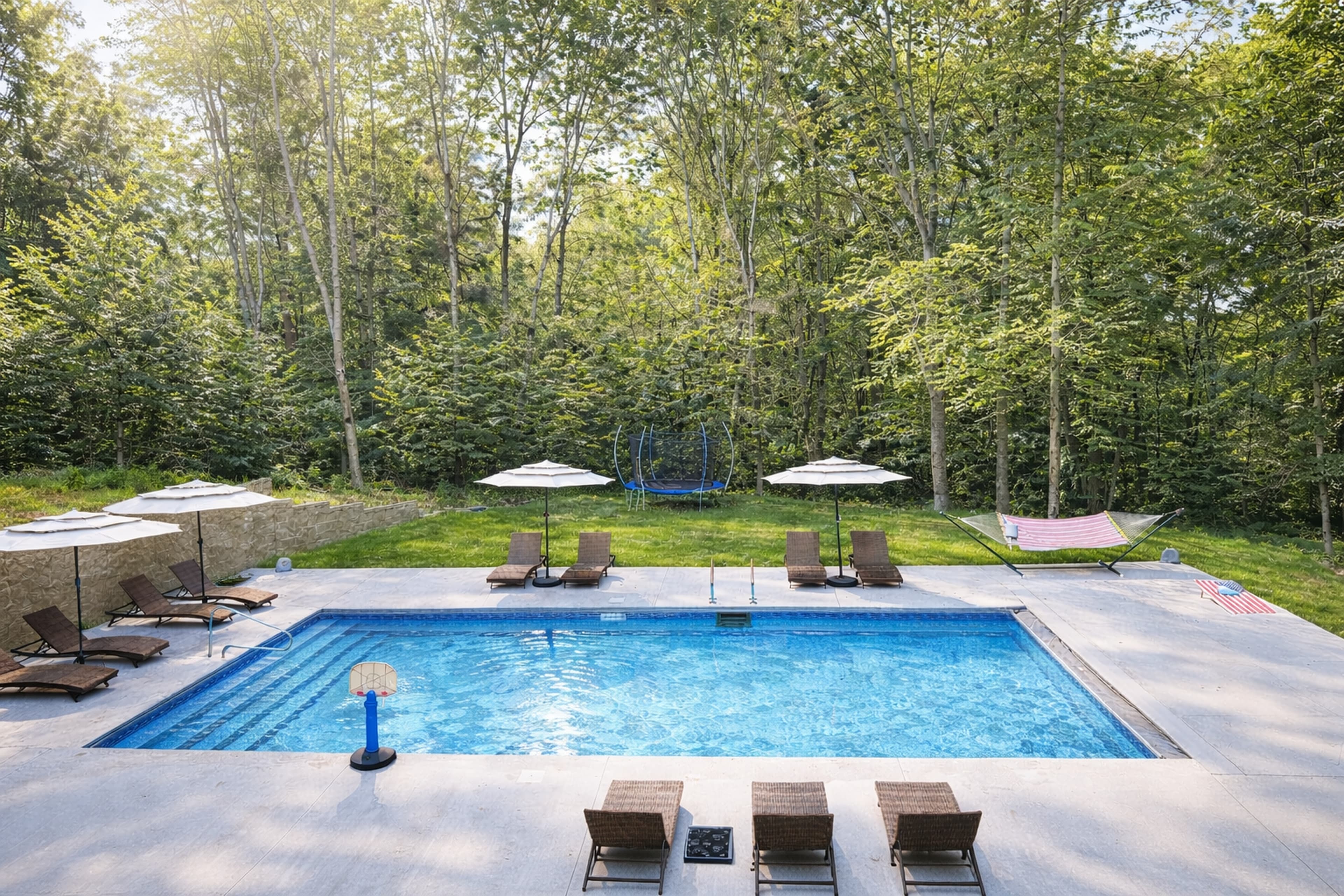 Pool deck from another angle